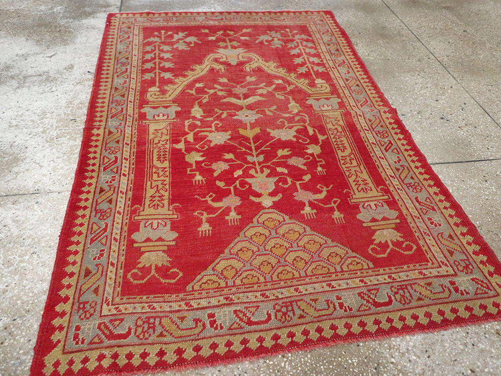Antique Turkish Oushak Rug, No.15270 - Gsblank