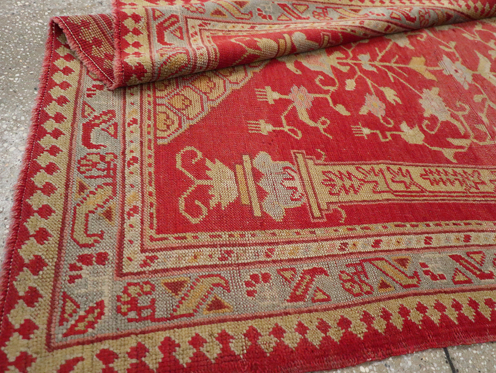 Antique Turkish Oushak Rug, No.15270 - Gsblank