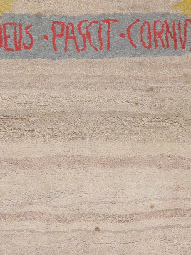 Antique American Hook Rug, No.15280 - Gsblank