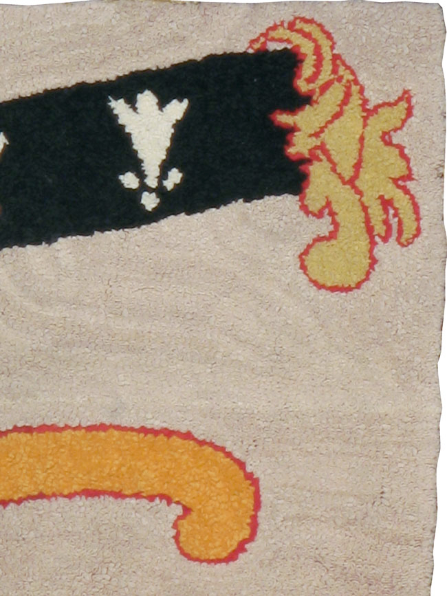 Antique American Hook Rug, No.15281 - Gsblank
