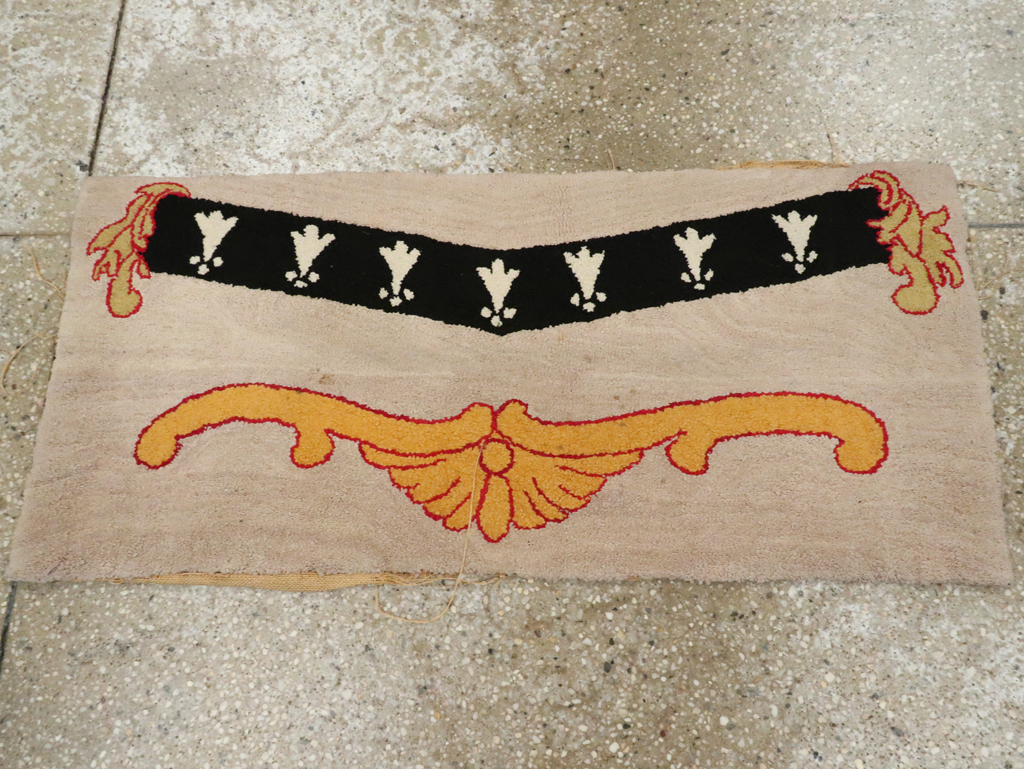 Antique American Hook Rug, No.15281 - Gsblank
