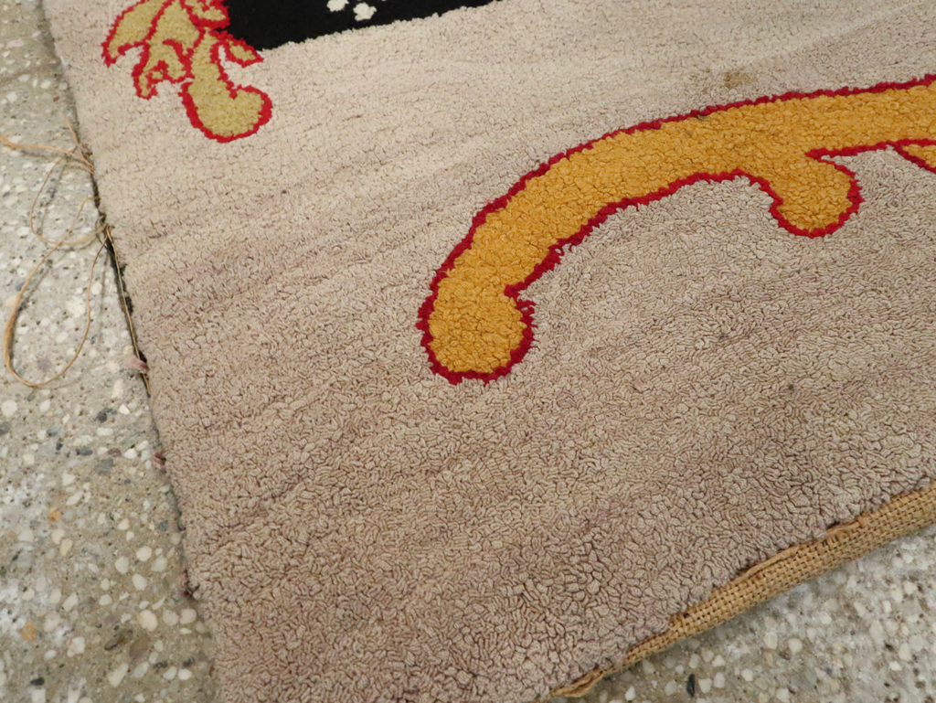 Antique American Hook Rug, No.15281 - Gsblank