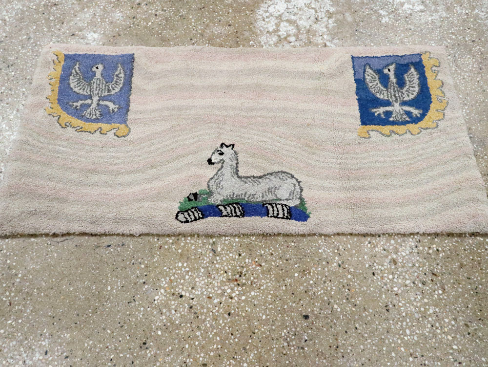 Antique American Hook Rug, No.15282 - Gsblank