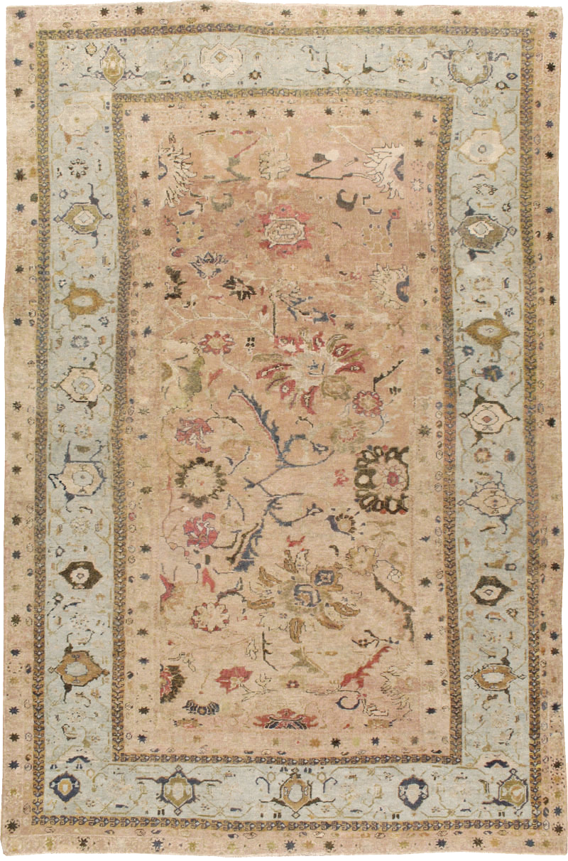 Antique Persian Mahal Carpet, No.15288 - Gsblank