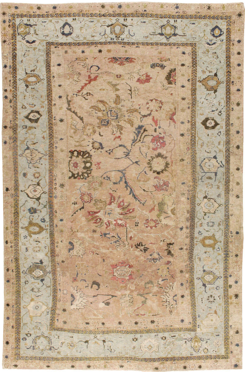 Antique Persian Mahal Carpet, No.15288 - Gsblank