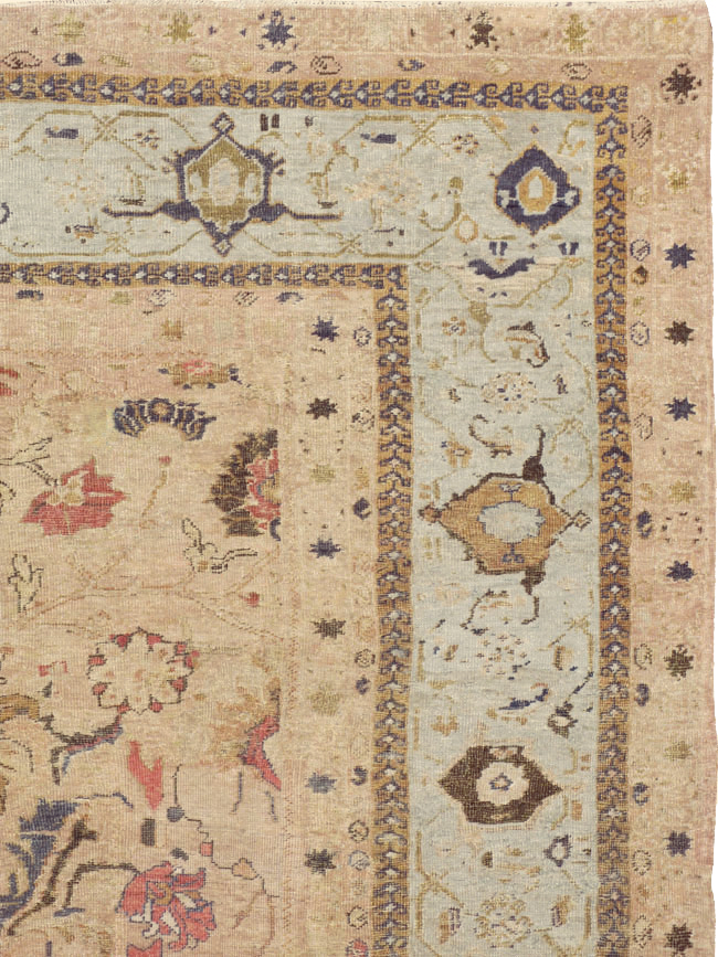 Antique Persian Mahal Carpet, No.15288 - Gsblank
