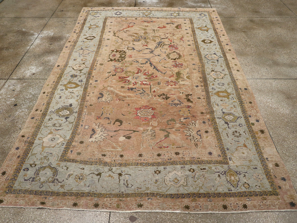 Antique Persian Mahal Carpet, No.15288 - Gsblank