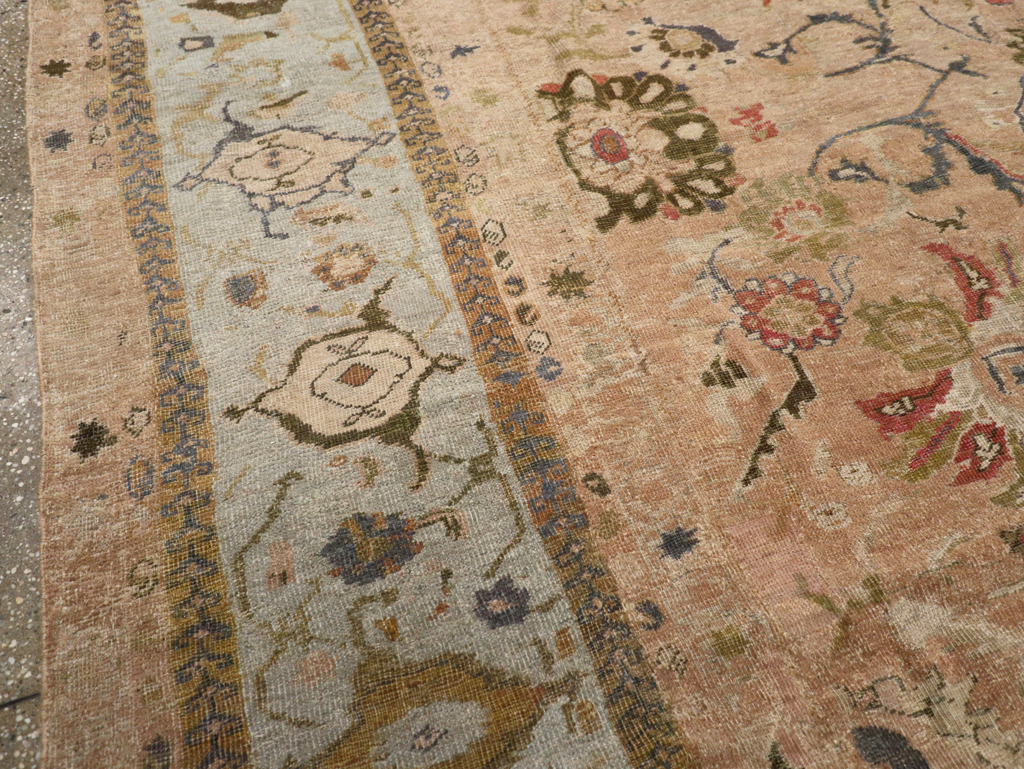 Antique Persian Mahal Carpet, No.15288 - Gsblank