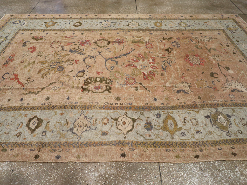 Antique Persian Mahal Carpet, No.15288 - Gsblank