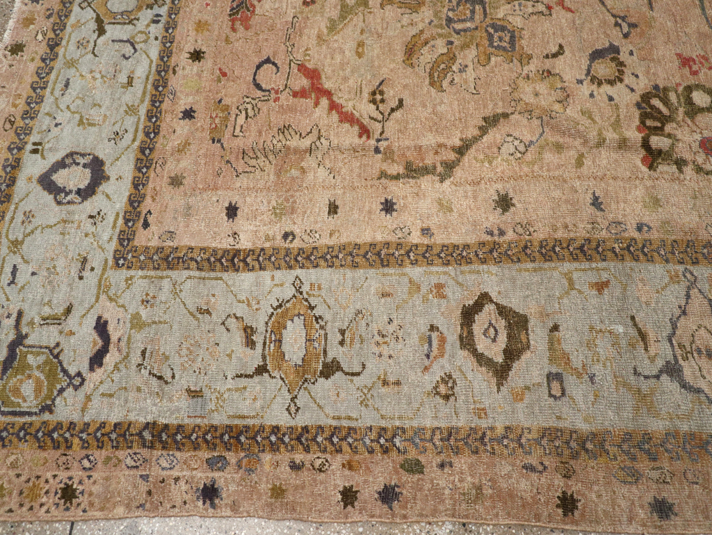 Antique Persian Mahal Carpet, No.15288 - Gsblank