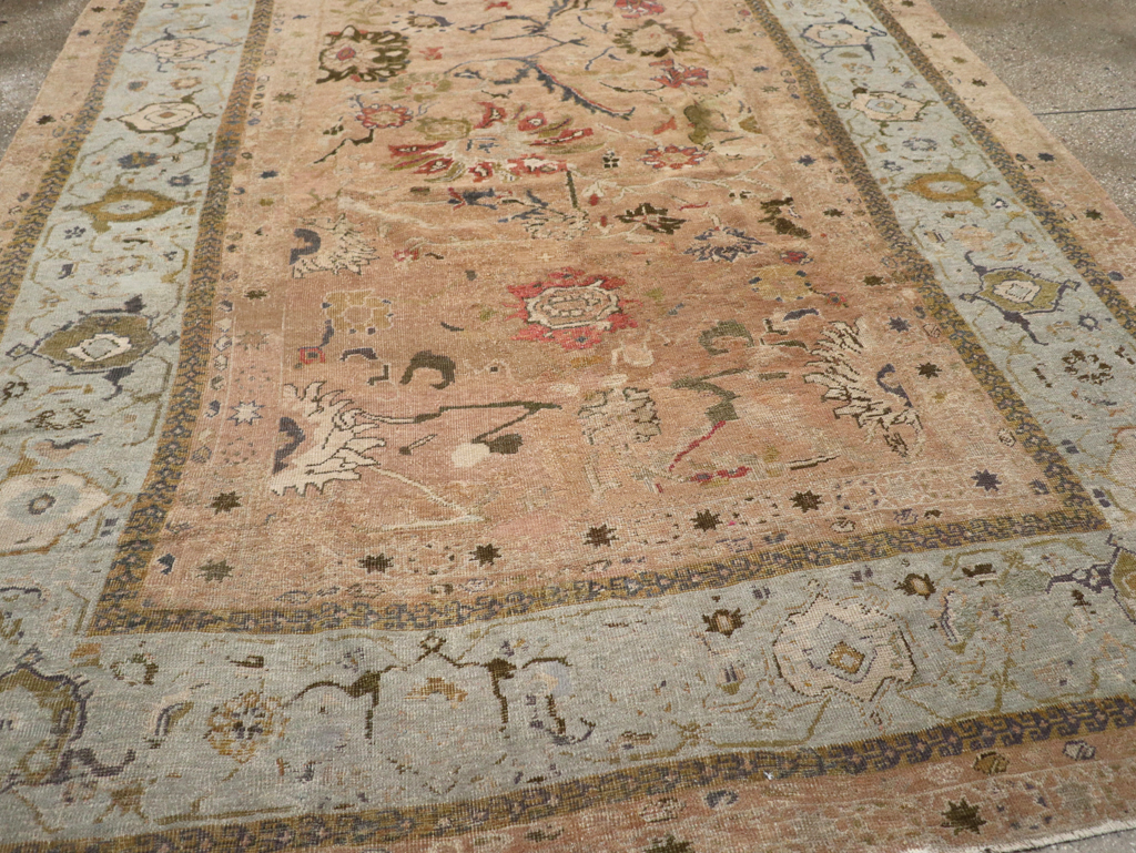 Antique Persian Mahal Carpet, No.15288 - Gsblank