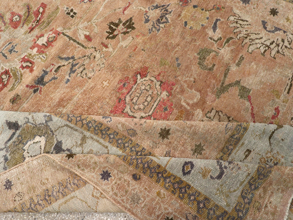 Antique Persian Mahal Carpet, No.15288 - Gsblank