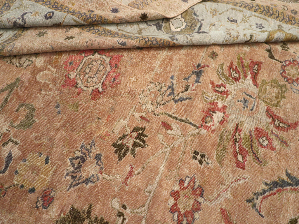 Antique Persian Mahal Carpet, No.15288 - Gsblank