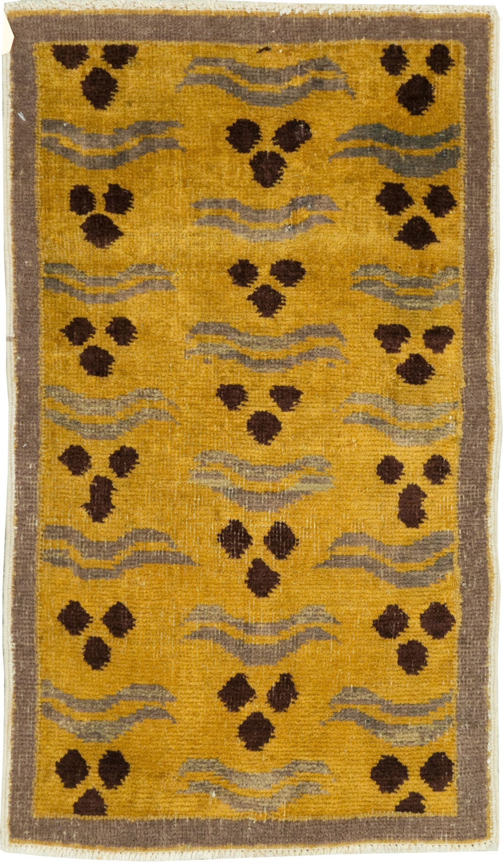 Vintage Turkish Art Deco Rug, No.15308 - Gsblank