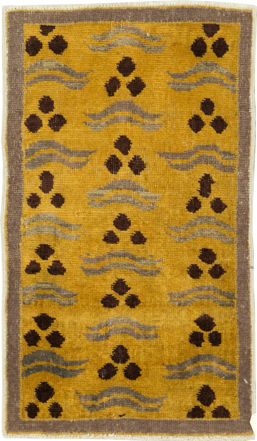 Vintage Turkish Art Deco Rug, No.15308 - Gsblank