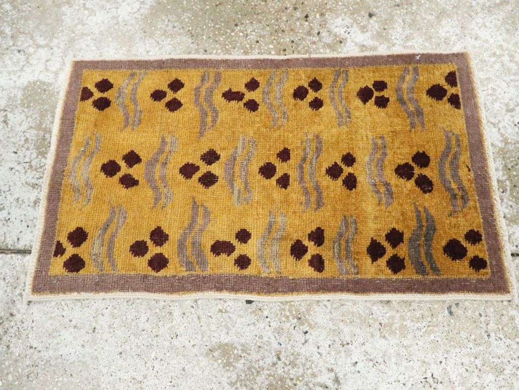 Vintage Turkish Art Deco Rug, No.15308 - Gsblank