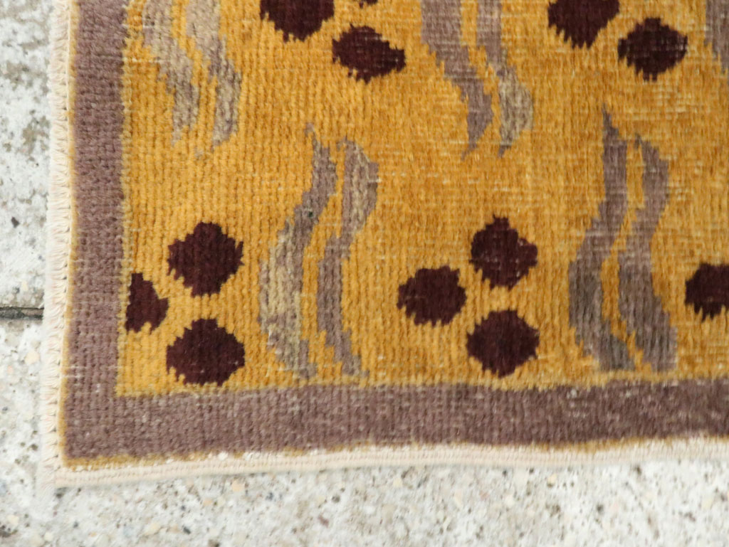 Vintage Turkish Art Deco Rug, No.15308 - Gsblank