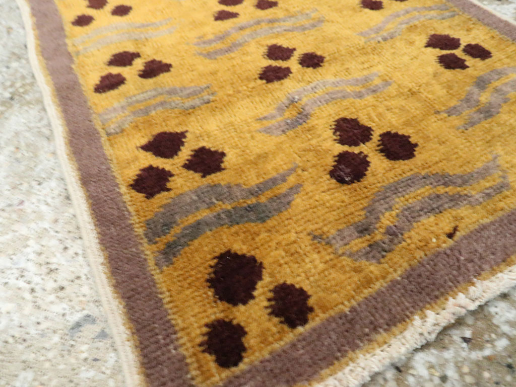 Vintage Turkish Art Deco Rug, No.15308 - Gsblank