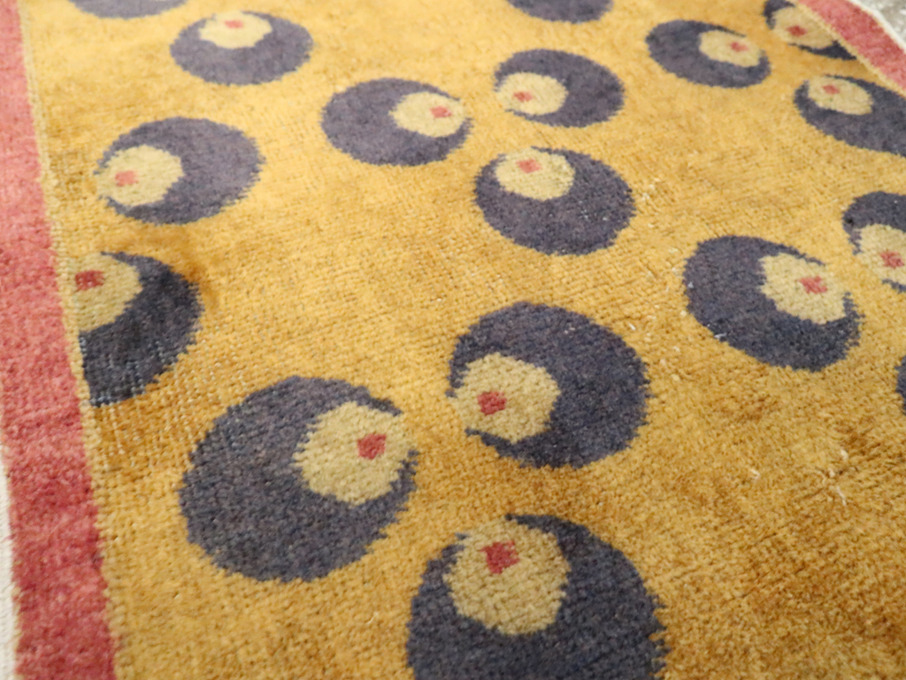 Vintage Turkish Anatolian Deco Rug, No.15309 - Gsblank