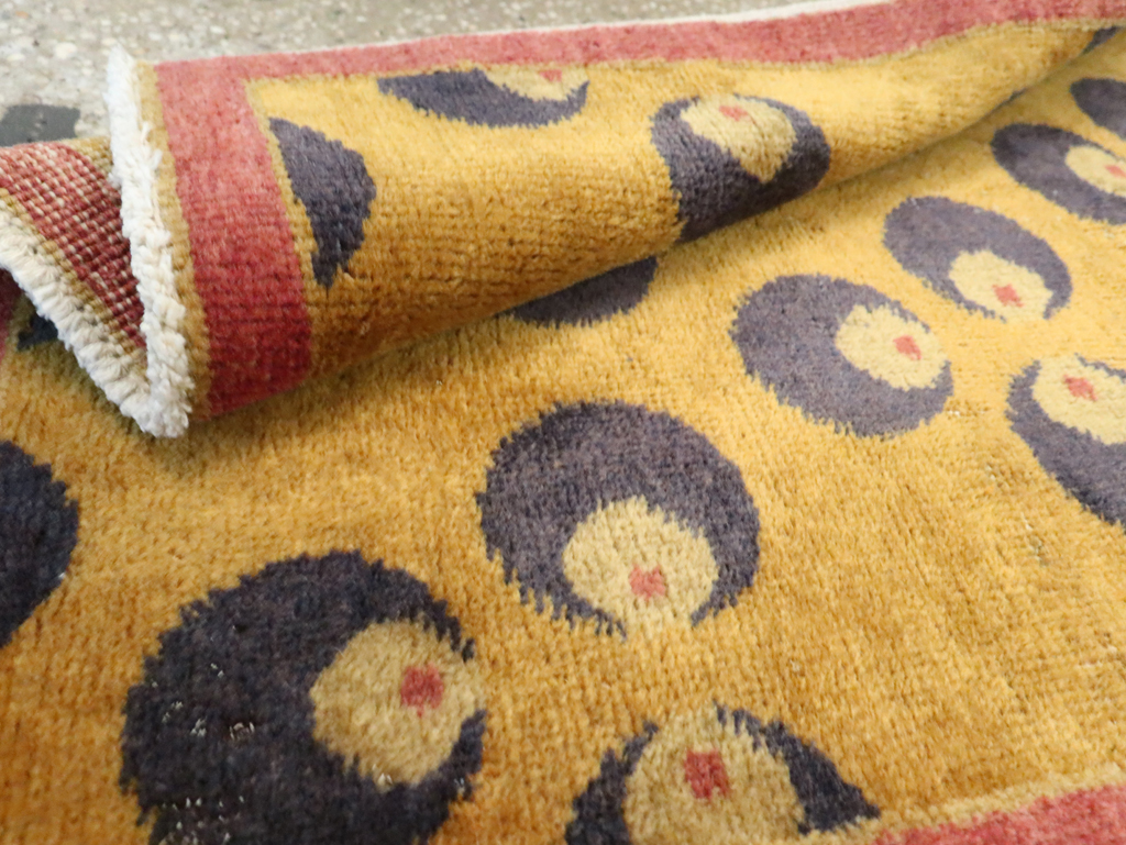 Vintage Turkish Anatolian Deco Rug, No.15309 - Gsblank