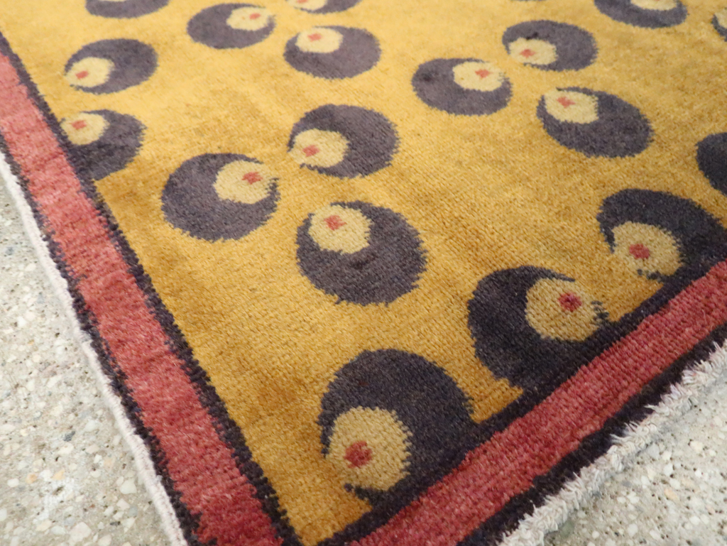 Vintage Turkish Anatolian Deco Rug, No.15311 - Gsblank