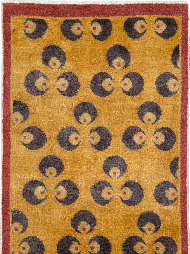 Vintage Anatolian Deco Runner, No.15324 - Gsblank