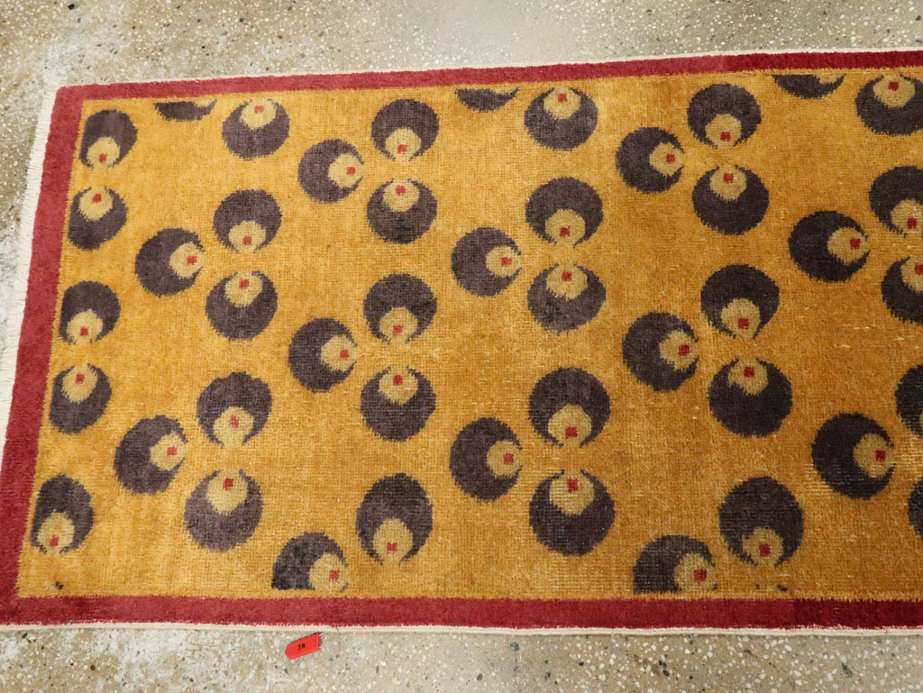 Vintage Anatolian Deco Runner, No.15324 - Gsblank