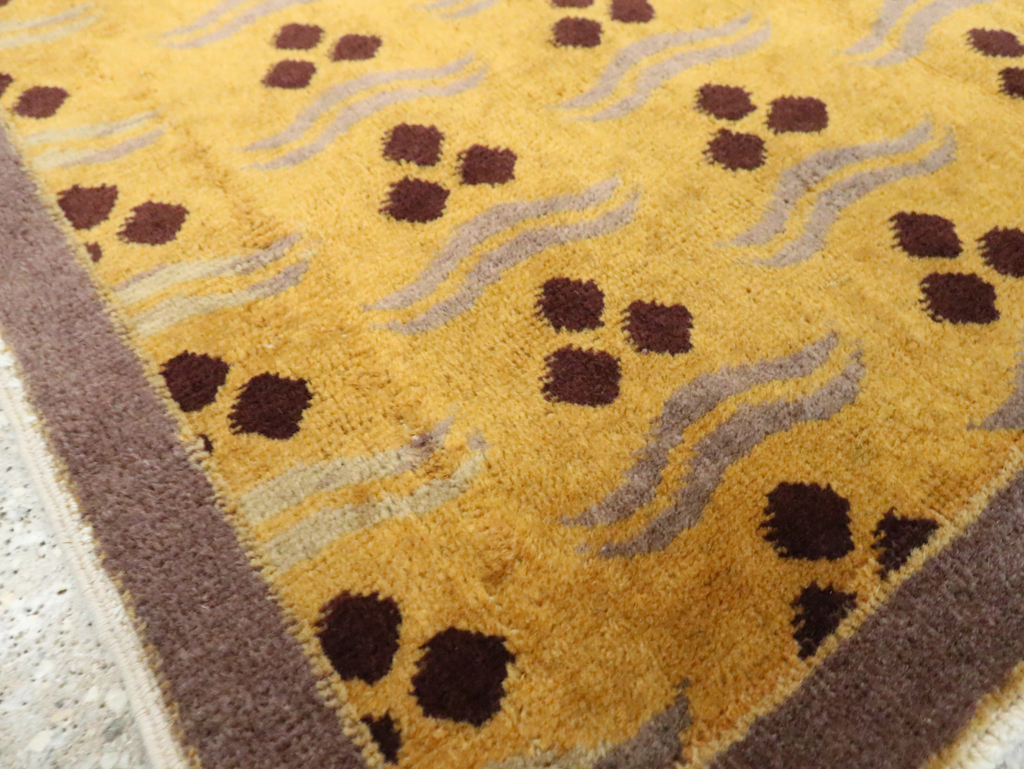 Vintage Turkish Anatolian Deco Rug, No.15325 - Gsblank