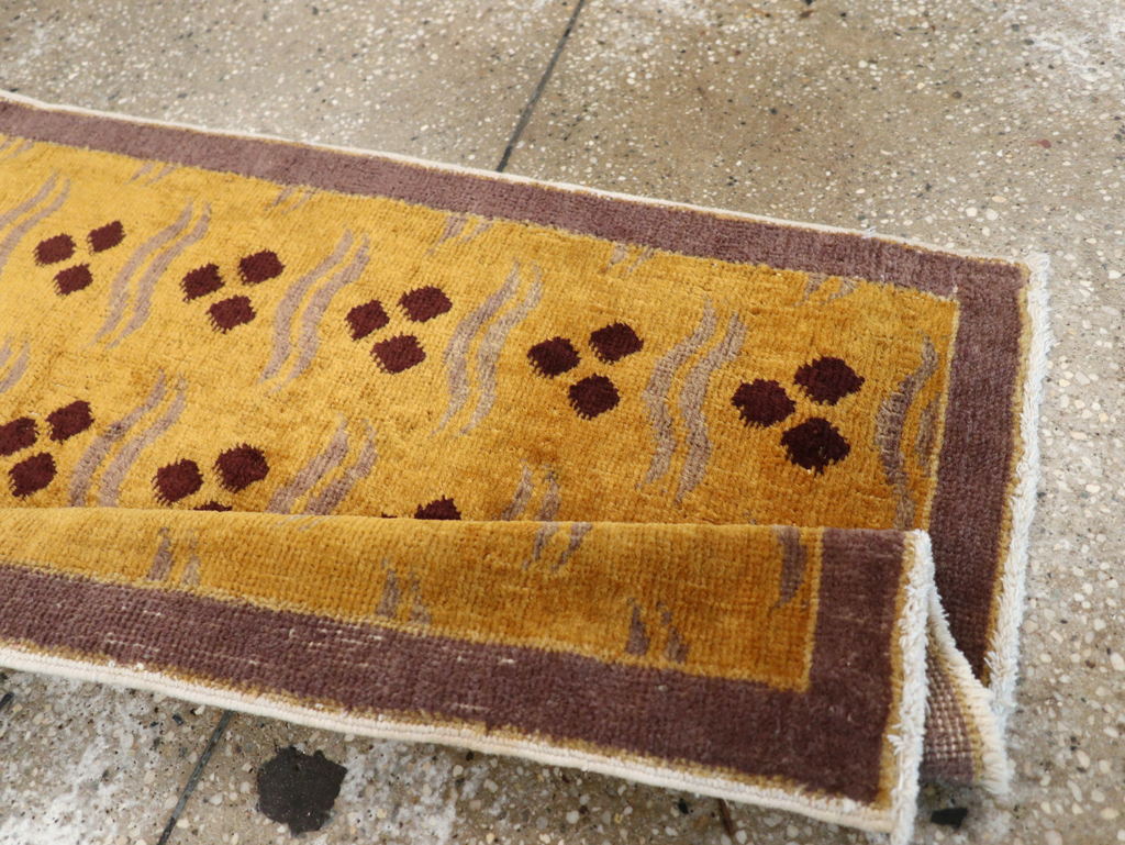 Vintage Turkish Anatolian Deco Rug, No.15332 - Gsblank