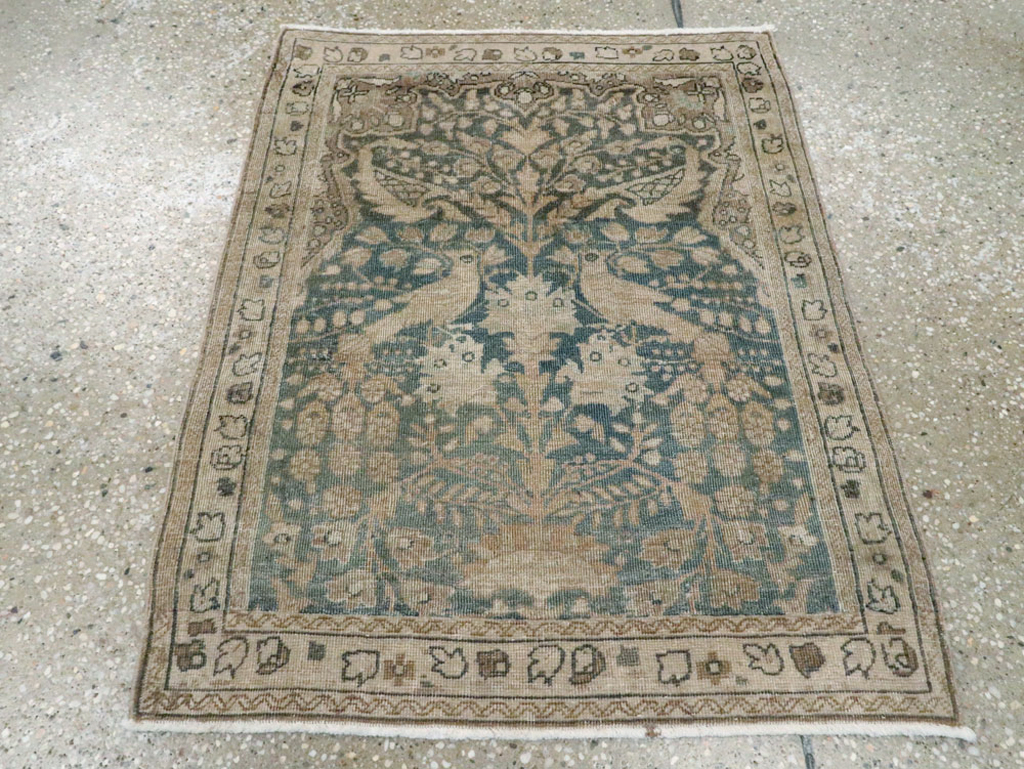 Antique Persian Mashad Rug, No.15333 - Gsblank