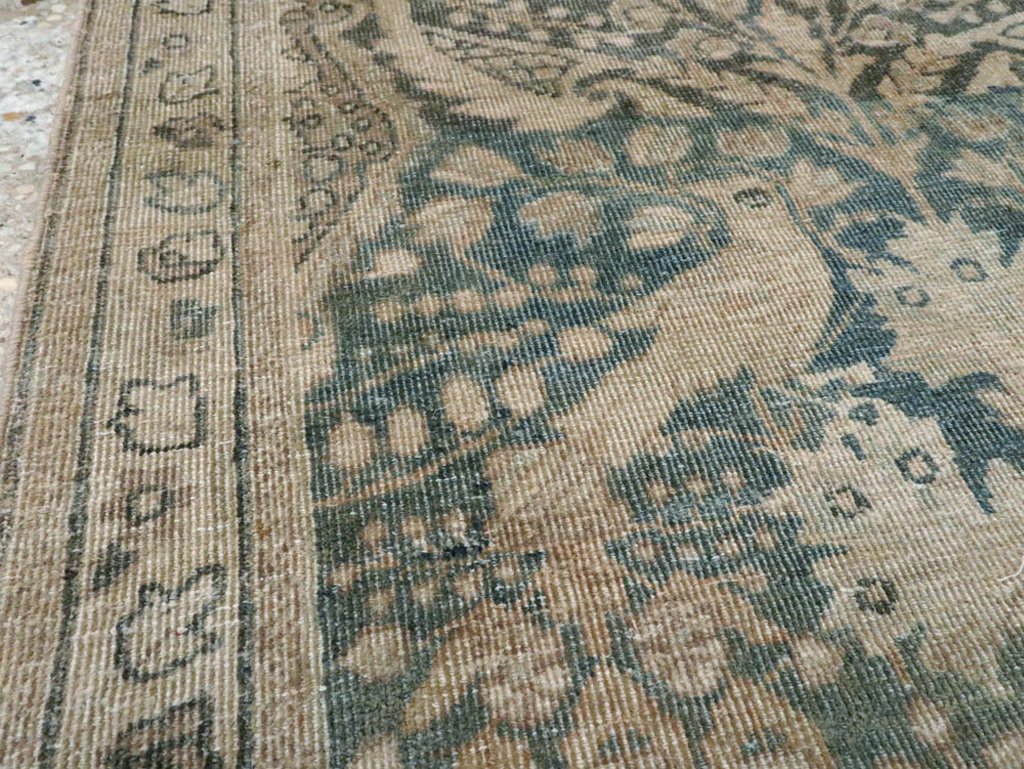 Antique Persian Mashad Rug, No.15333 - Gsblank