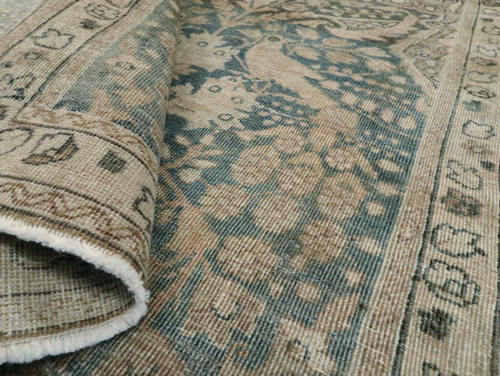 Antique Persian Mashad Rug, No.15333 - Gsblank