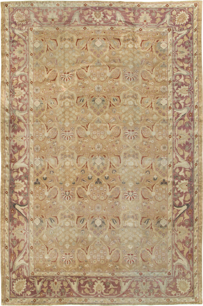 Antique Indian Lahore Carpet, No.15397 - Gsblank