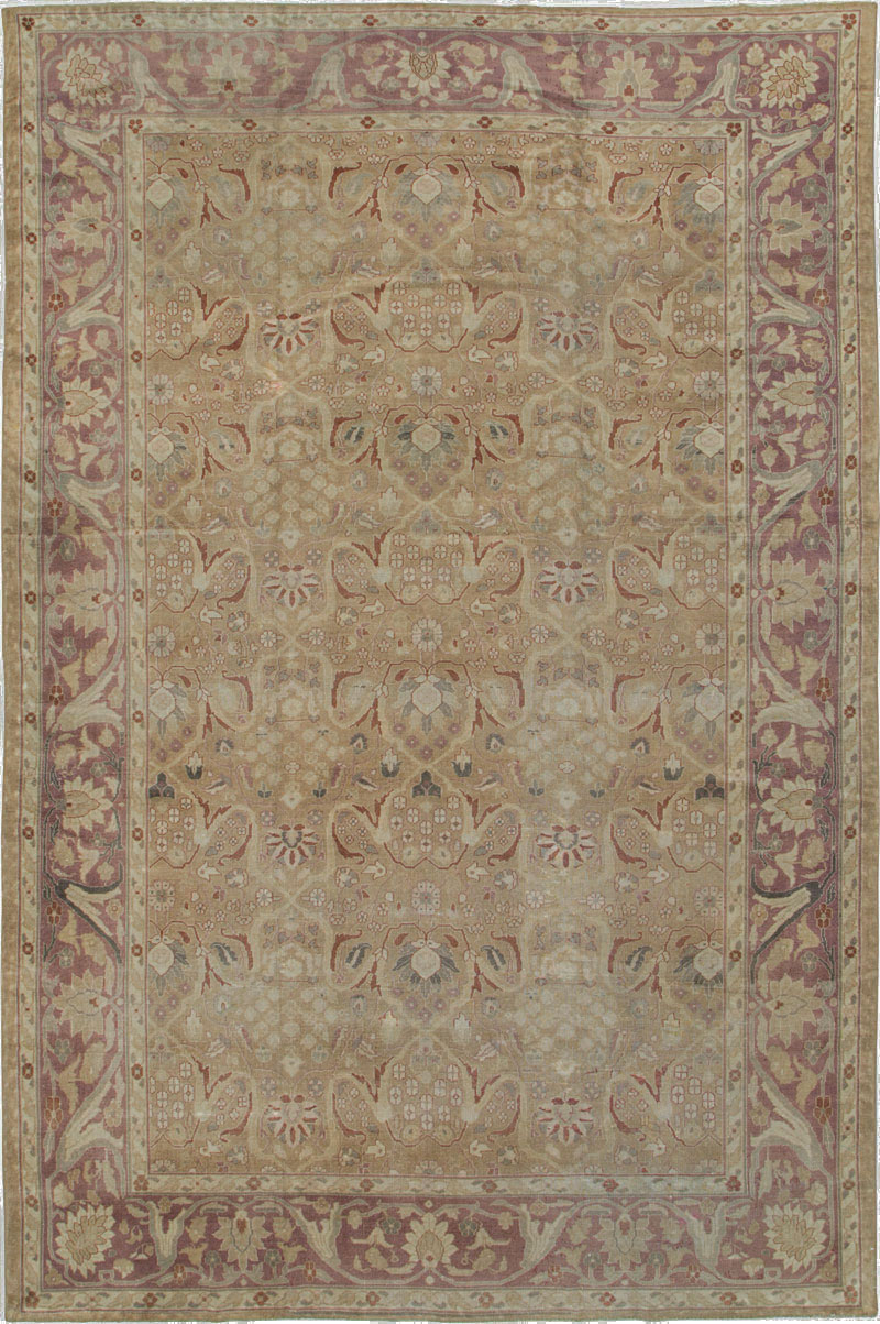 Antique Indian Lahore Carpet, No.15397 - Gsblank