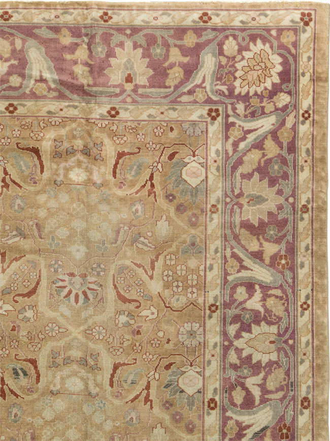 Antique Indian Lahore Carpet, No.15397 - Gsblank