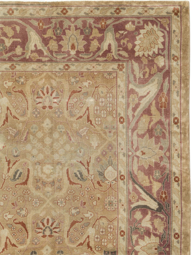 Antique Indian Lahore Carpet, No.15397 - Gsblank