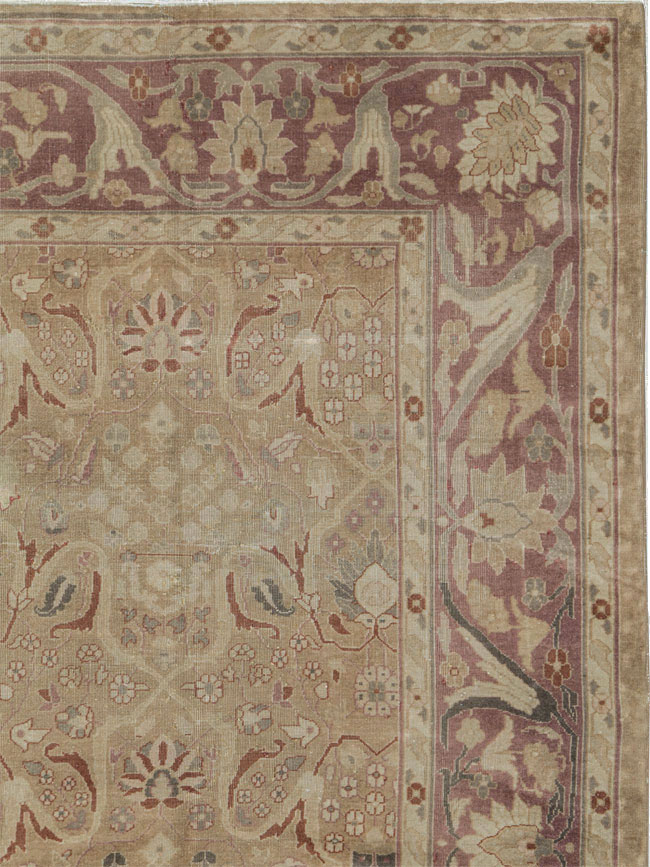 Antique Indian Lahore Carpet, No.15397 - Gsblank