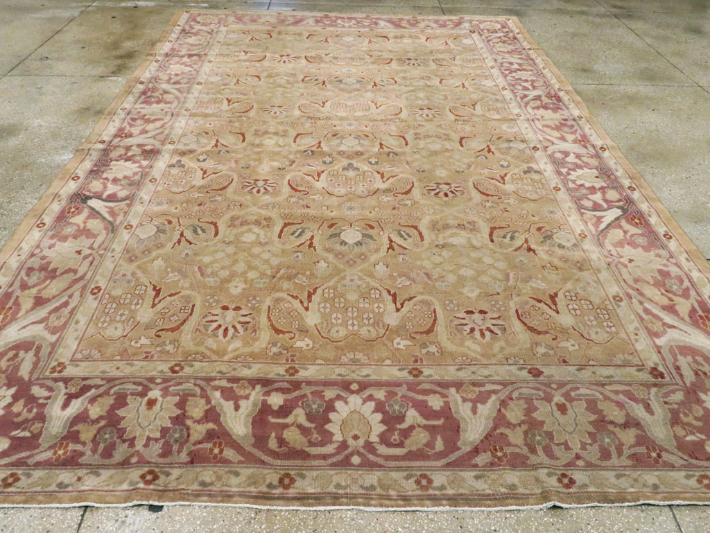 Antique Indian Lahore Carpet, No.15397 - Gsblank