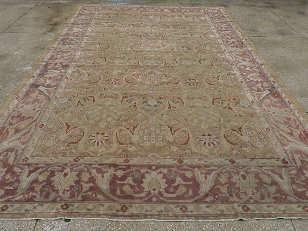 Antique Indian Lahore Carpet, No.15397 - Gsblank