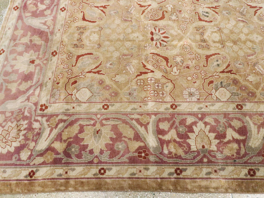 Antique Indian Lahore Carpet, No.15397 - Gsblank
