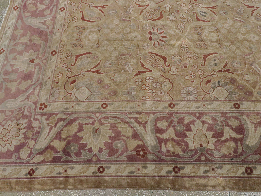 Antique Indian Lahore Carpet, No.15397 - Gsblank