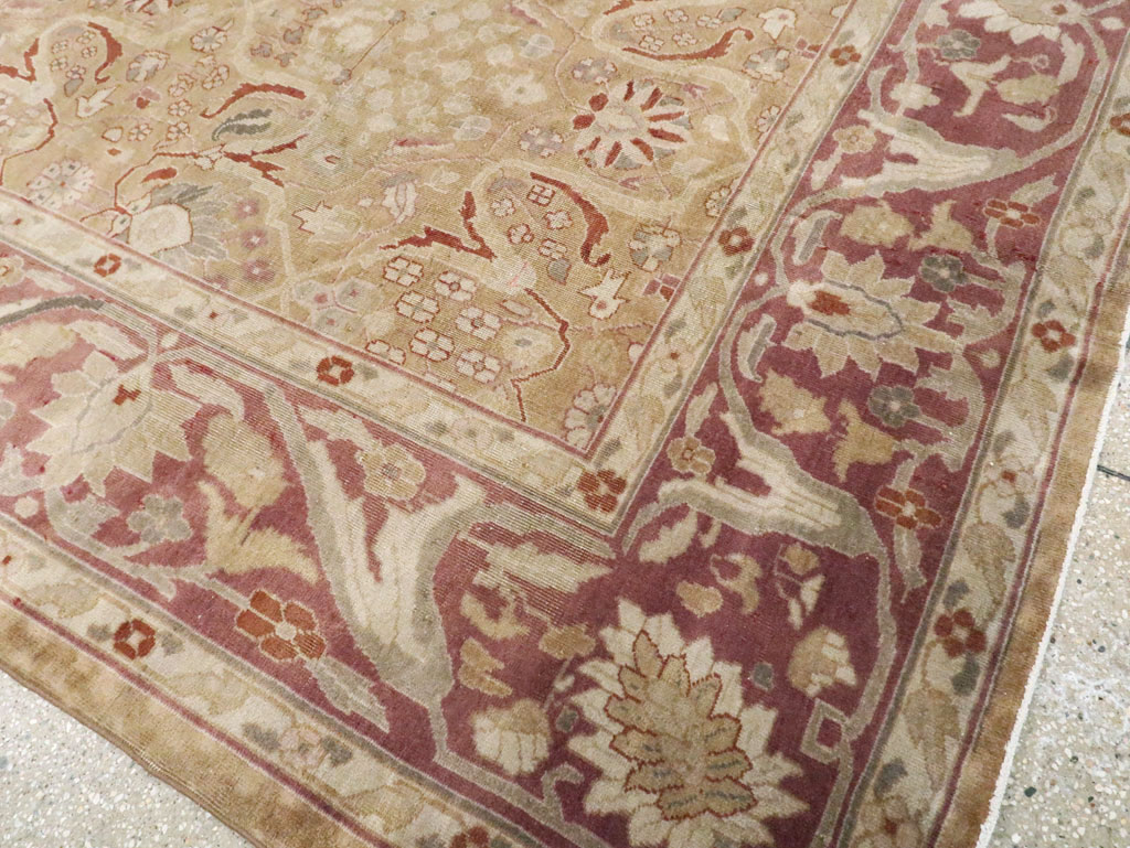 Antique Indian Lahore Carpet, No.15397 - Gsblank