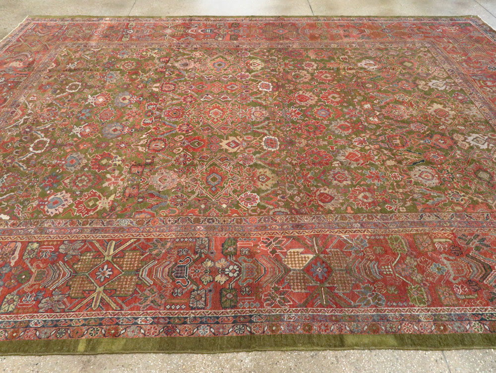 Antique Persian Sultanabad Carpet, No.15398 - Gsblank