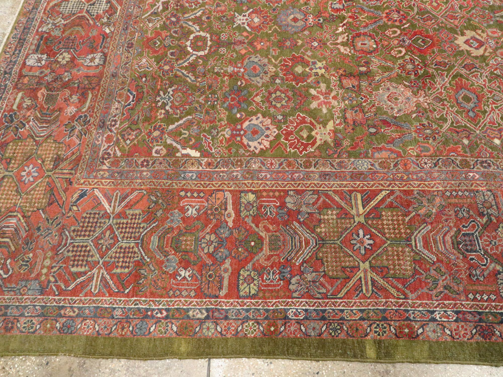 Antique Persian Sultanabad Carpet, No.15398 - Gsblank