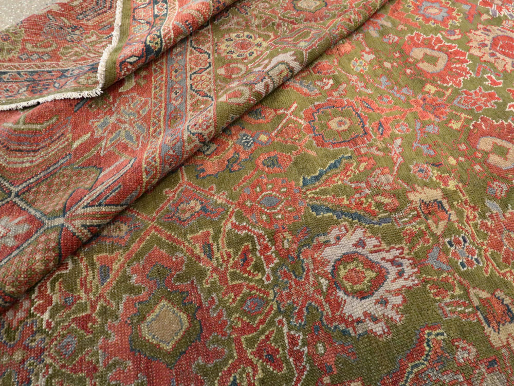 Antique Persian Sultanabad Carpet, No.15398 - Gsblank