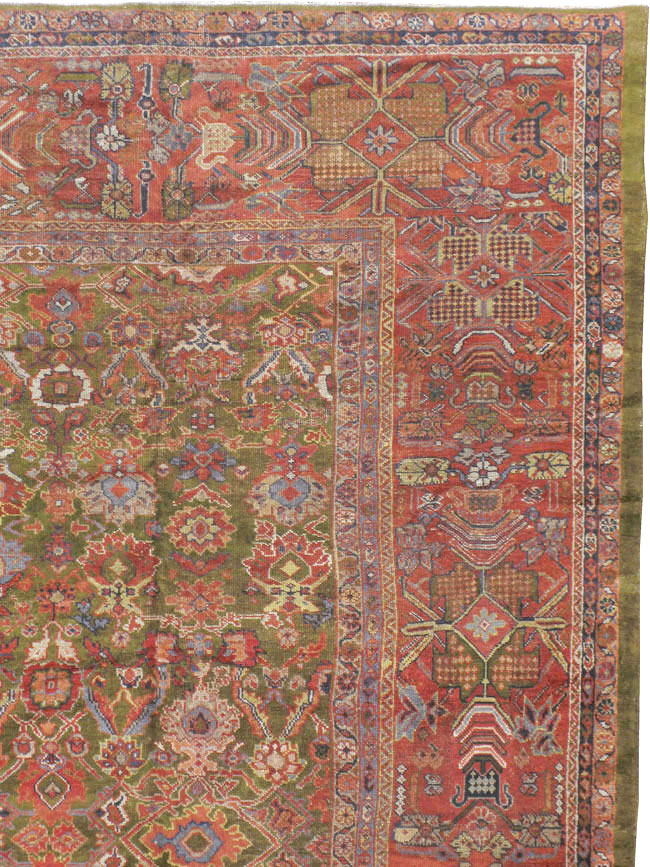 Antique Persian Sultanabad Carpet, No.15398 - Gsblank