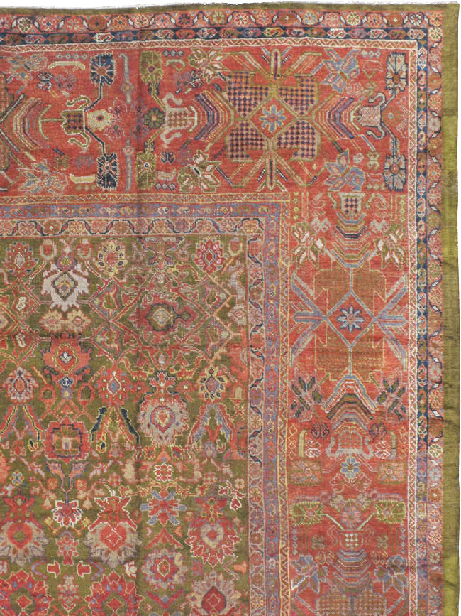 Antique Persian Sultanabad Carpet, No.15398 - Gsblank