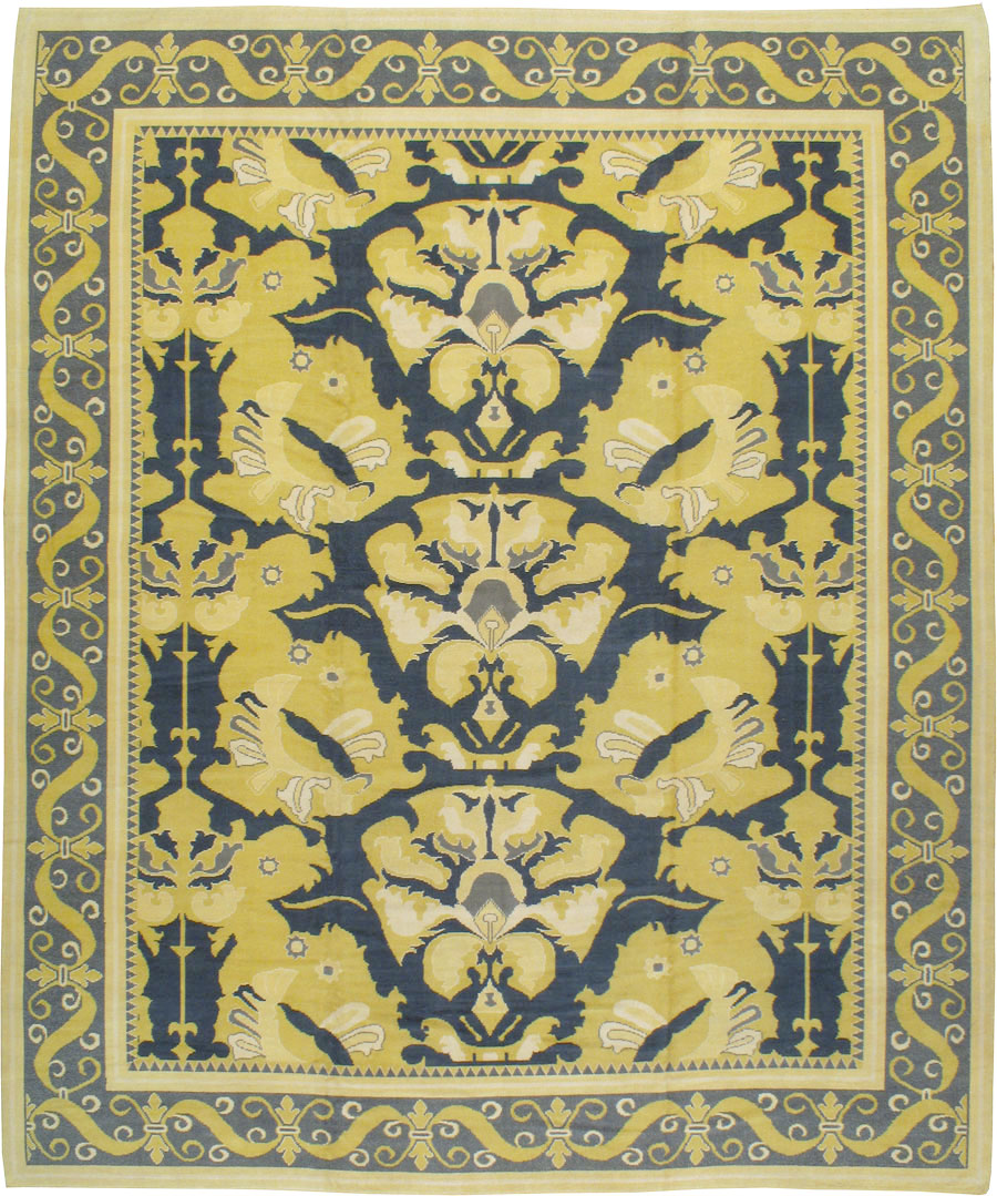 Antique Spanish Cuenca Carpet, No.15444 - Gsblank