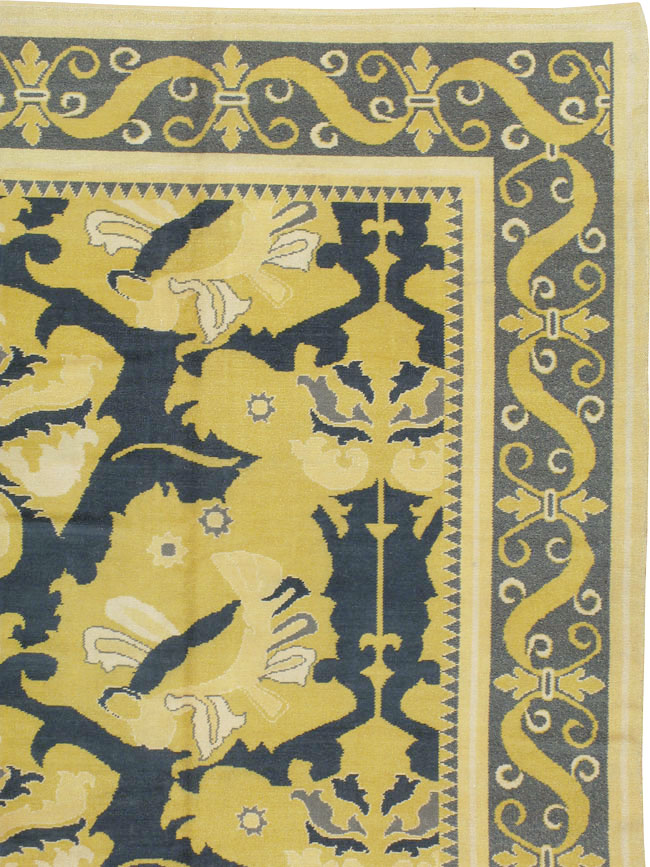 Antique Spanish Cuenca Carpet, No.15444 - Gsblank