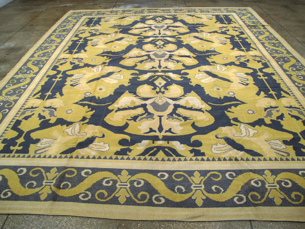 Antique Spanish Cuenca Carpet, No.15444 - Gsblank